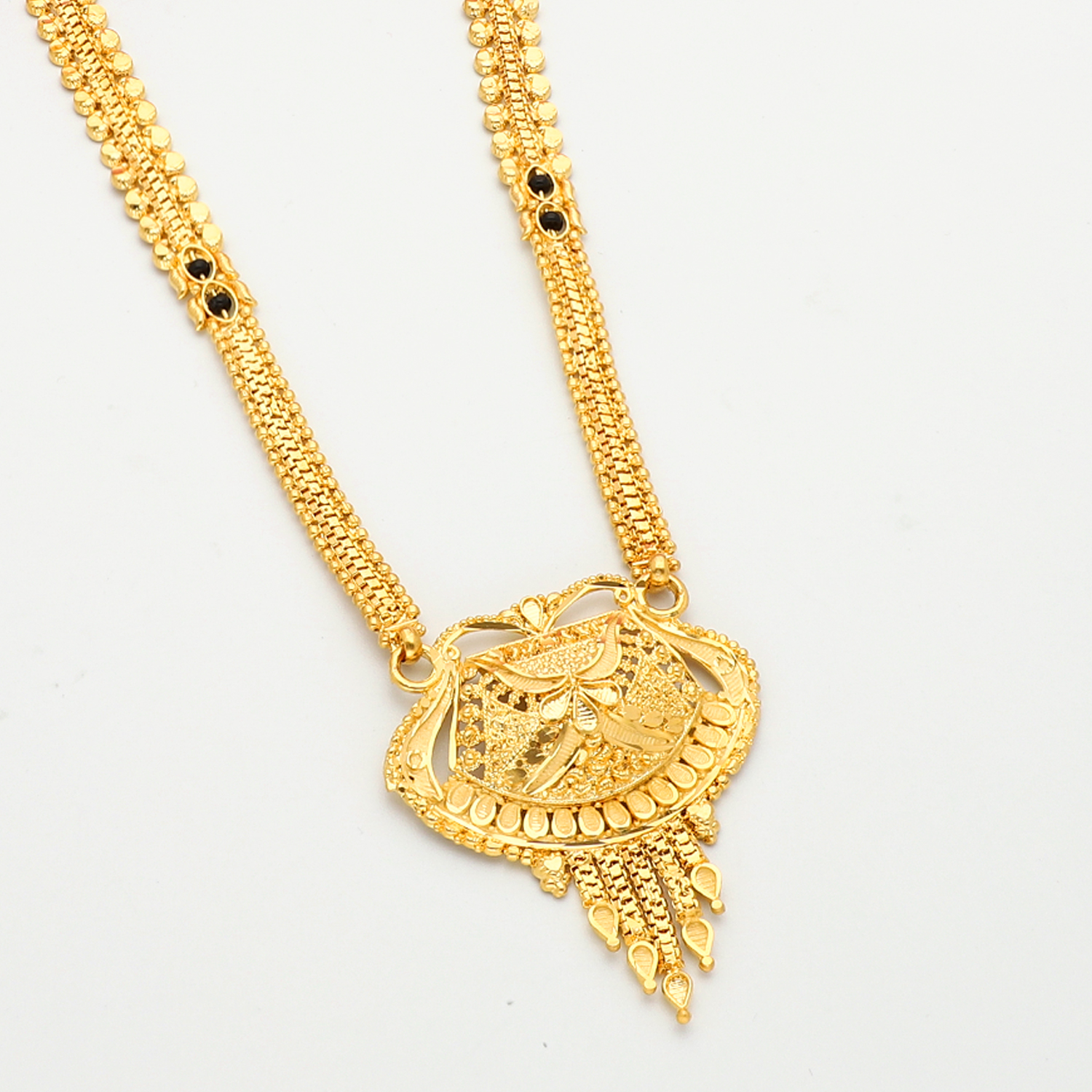 24K GOLD PLATED MANGAL SUTRA -70570(4)
