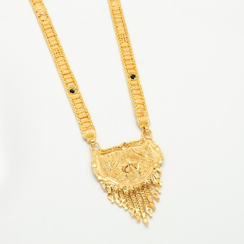 24K GOLD PLATED MANGAL SUTRA -70592(1)