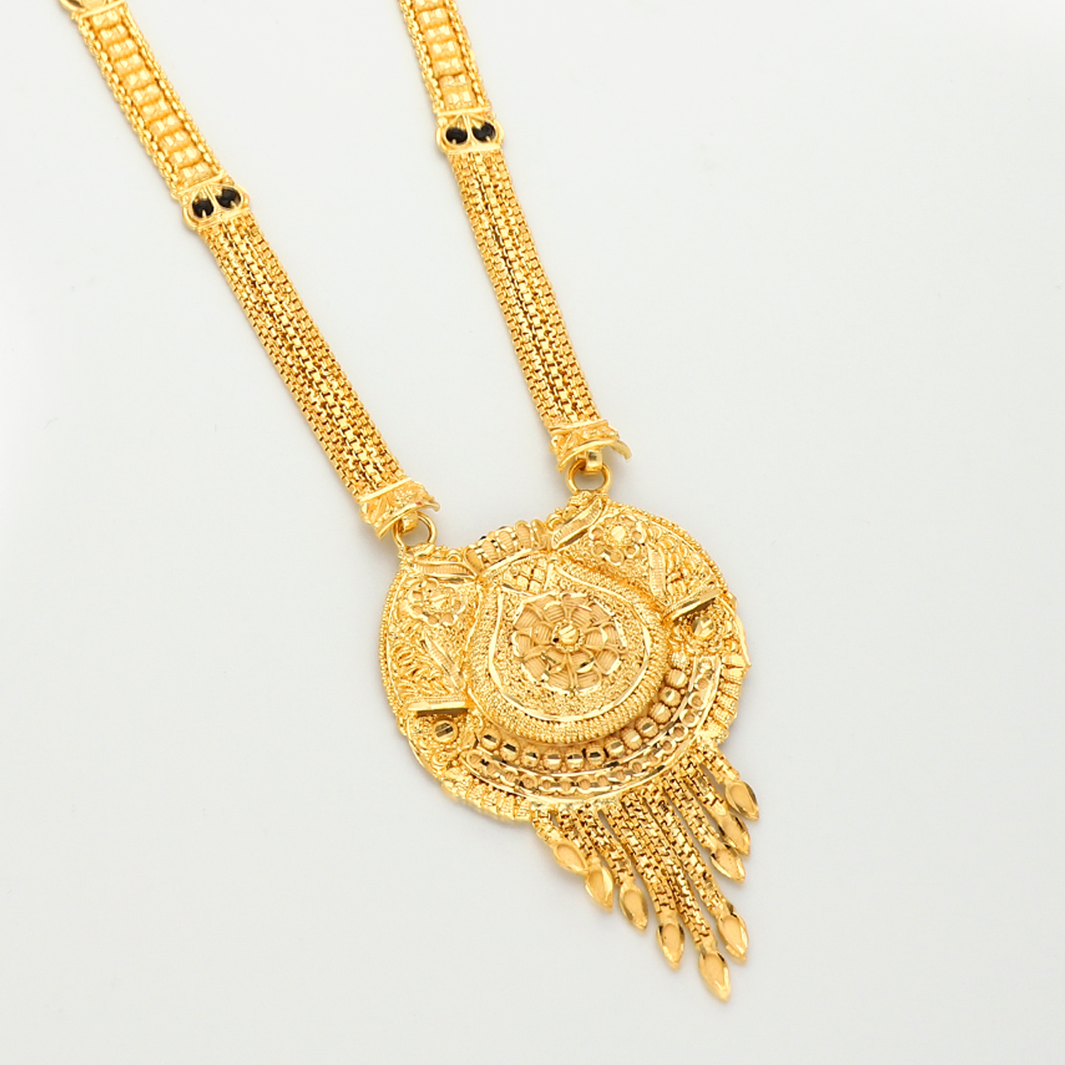 24K GOLD PLATED MANGAL SUTRA -70594(1)