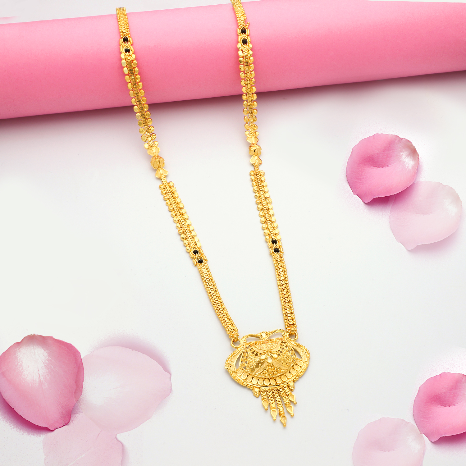 24k gold 23 carat gold mangalsutra