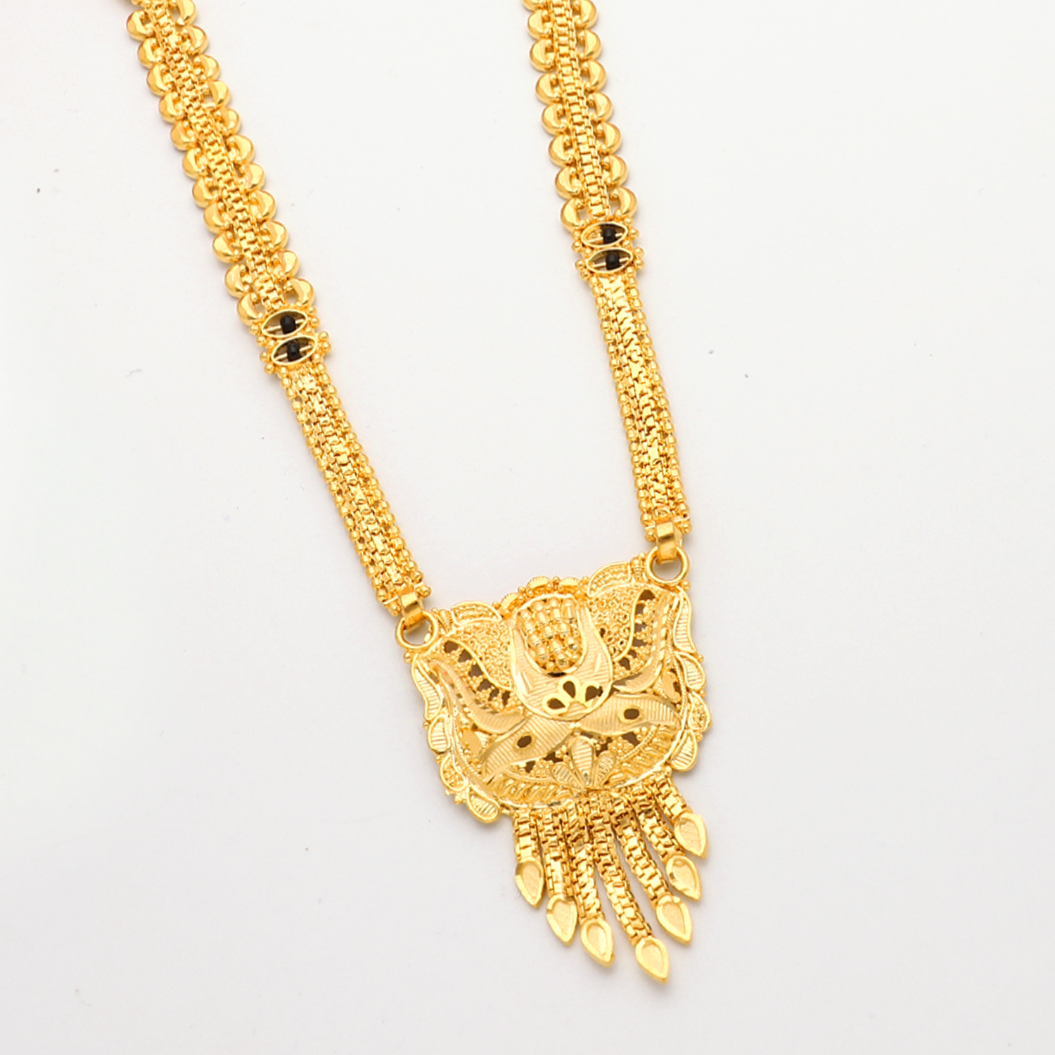 24K GOLD PLATED MANGAL SUTRA -70570(3)