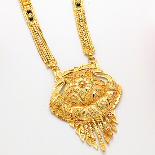 24K GOLD PLATED MANGAL SUTRA -70593(1)